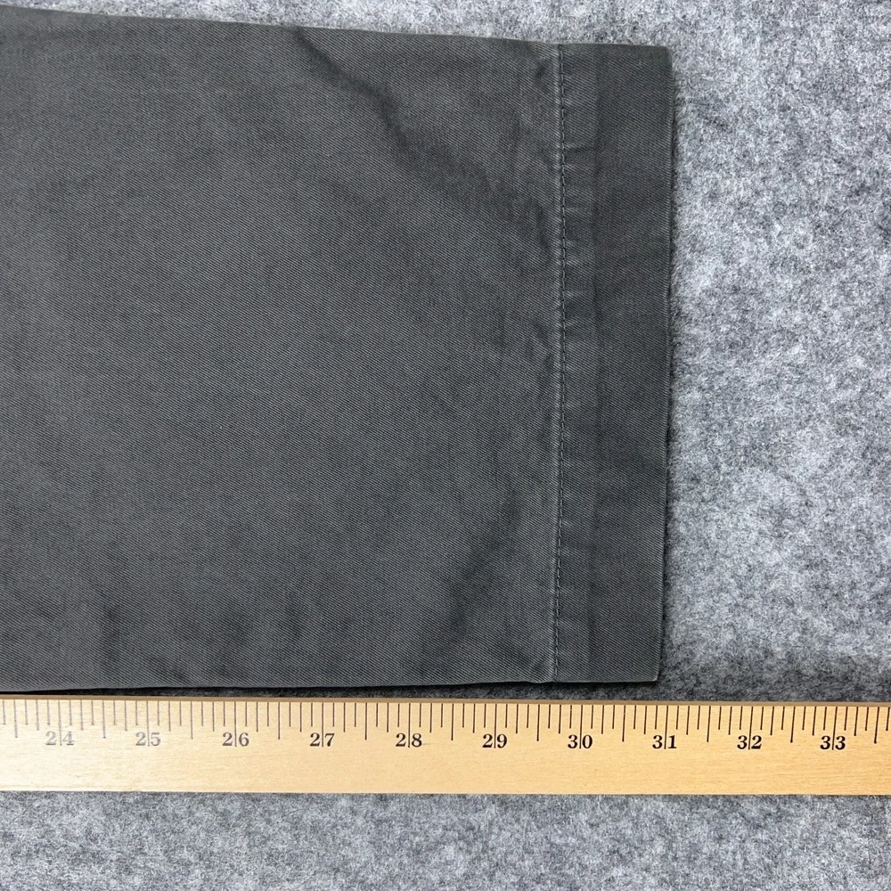 Banana Republic‎ Pants Mens 32x32 Gray Slim Fit Aiden Chino 100% Cotton Slacks